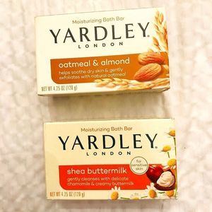 Yardley Moisturising Bath Bars X 2